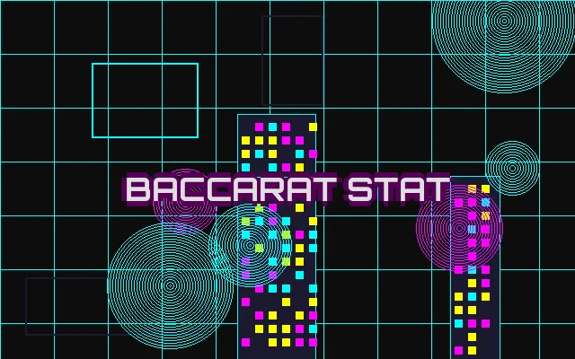 pp电子百家乐统计数据面板